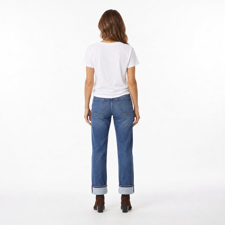 Agolde Fran Jean in Intersection back view