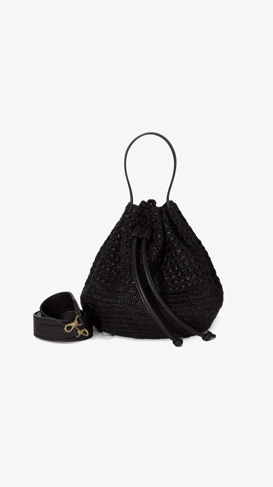 Janessa Leone - Black Cami Bag - Kalifornia Jean Bar