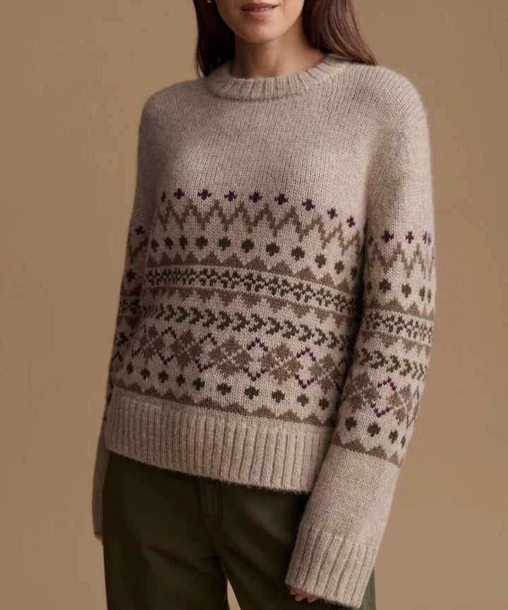 Jenni Kayne - Oatmeal Sterling Crewneck - Kalifornia Jean Bar