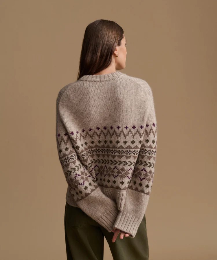 Jenni Kayne - Oatmeal Sterling Crewneck - Kalifornia Jean Bar