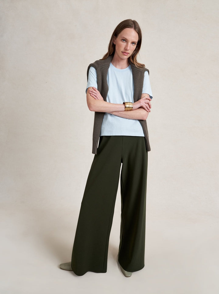 La Ligne - Colby Pant Dark Olive - Kalifornia Jean Bar