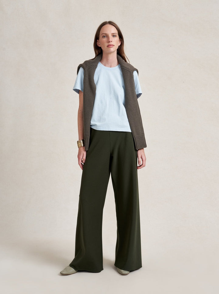 La Ligne - Colby Pant Dark Olive - Kalifornia Jean Bar