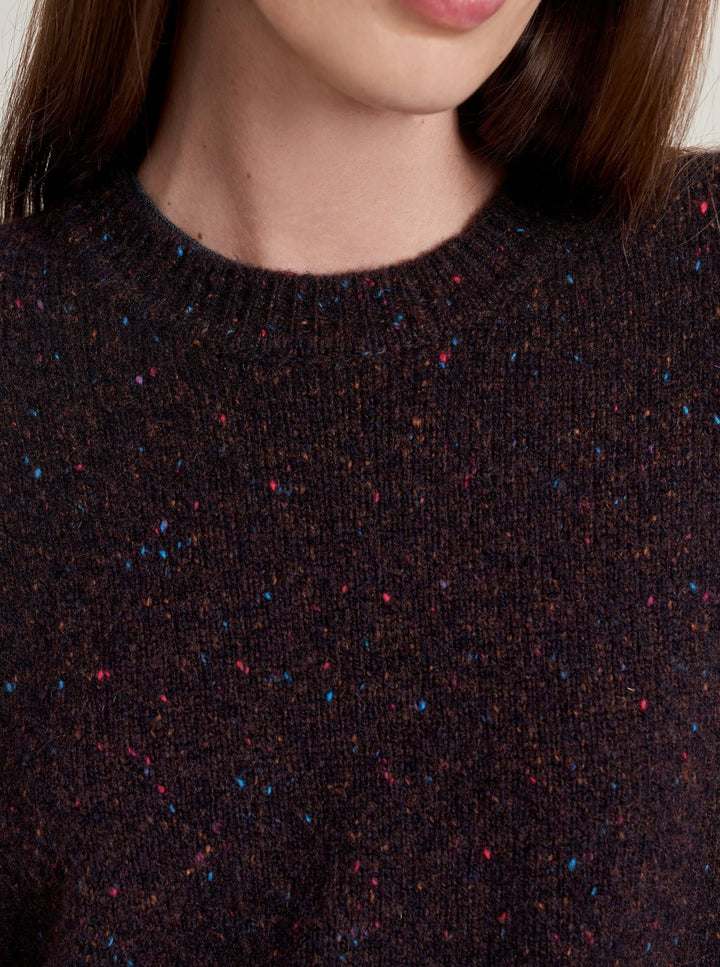 La Ligne - Lafayette Sweater Chocolate Speckle - Kalifornia Jean Bar