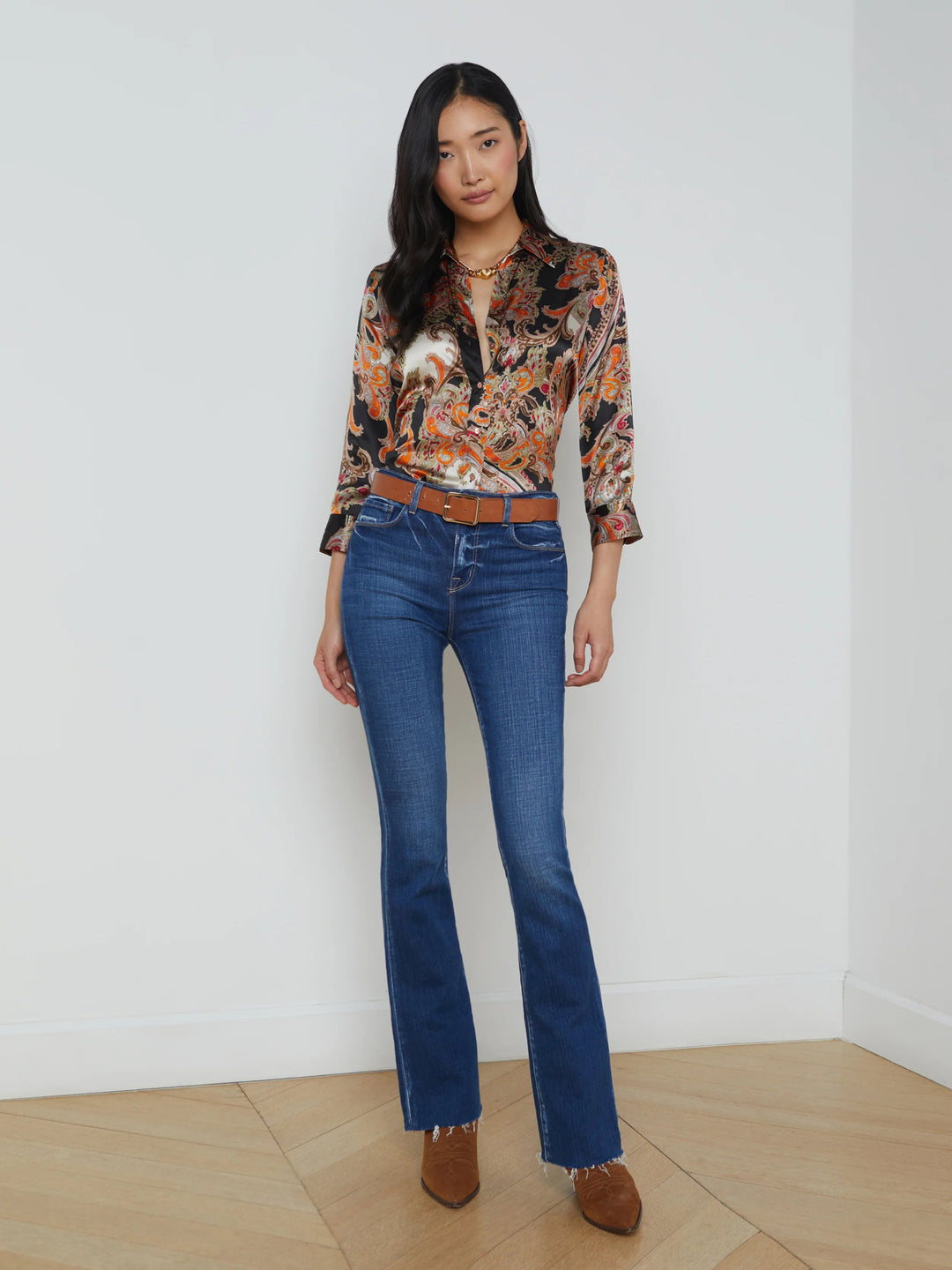 L'Agence - Disoto Ruth Straight - Leg Jean - Kalifornia Jean Bar