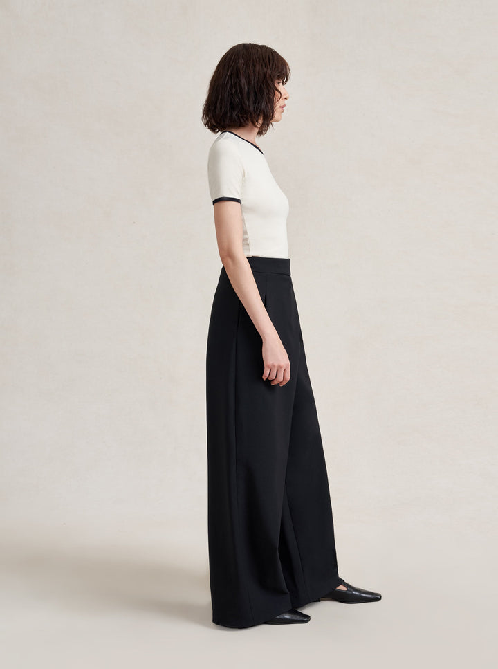 La Ligne - Leonard Trouser in Black