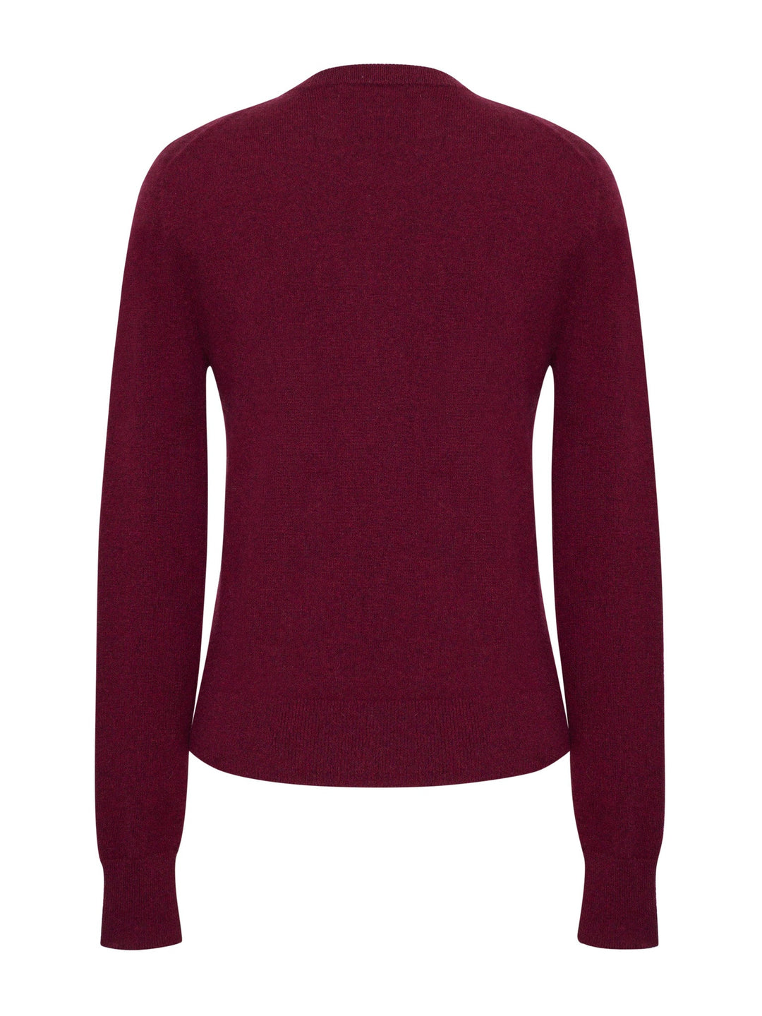 Lingua Franca - You've Only Got One Trip Crewneck - Maroon Cashmere - Kalifornia Jean Bar