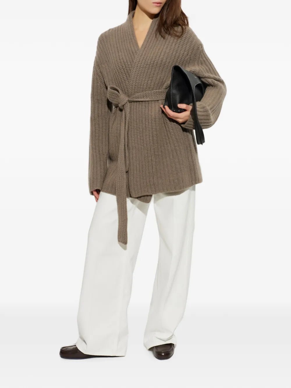 Lisa Yang - Truffle Jacqueline Cardigan - Kalifornia Jean Bar