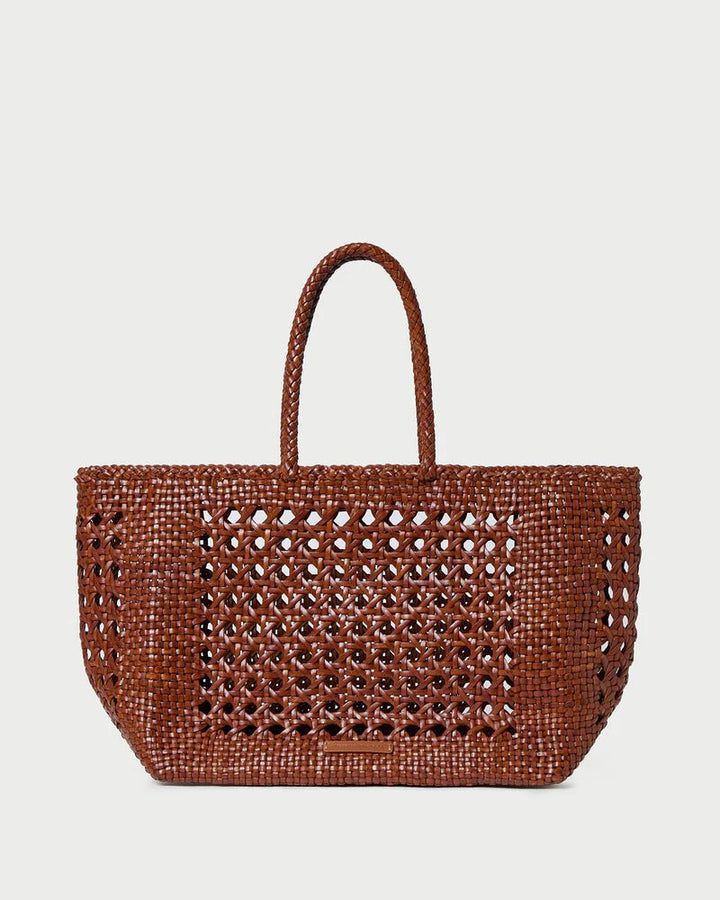 Loeffler Randall - Klara Saddle Open - Weave Tote Bag - Kalifornia Jean Bar