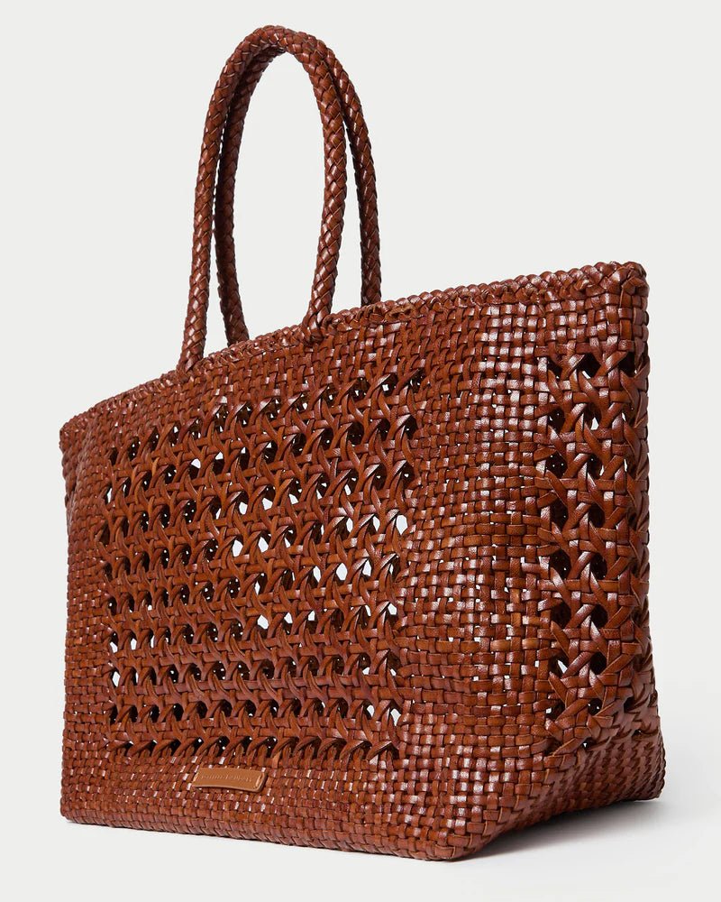 Loeffler Randall - Klara Saddle Open - Weave Tote Bag - Kalifornia Jean Bar