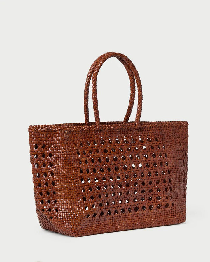 Loeffler Randall - Klara Saddle Open - Weave Tote Bag - Kalifornia Jean Bar