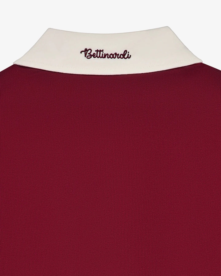 Malbon - Bettinardi Rugby Polo in Cabernet - Kalifornia Jean Bar
