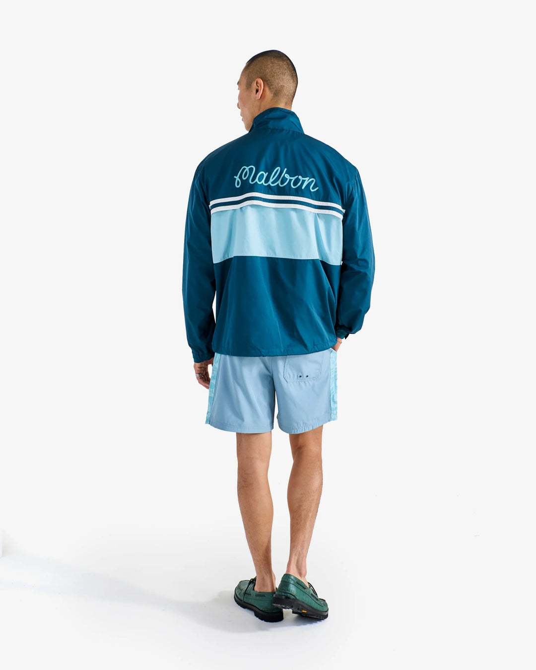 Malbon - COSTANZO WINDBREAKER - OCEAN - Kalifornia Jean Bar