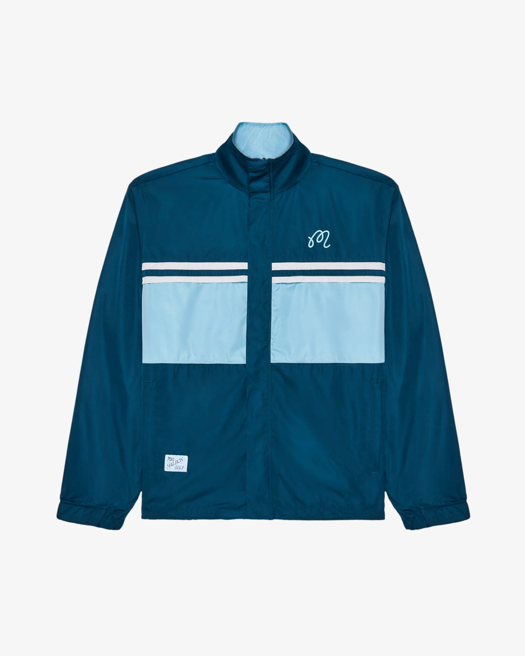 Malbon - COSTANZO WINDBREAKER - OCEAN - Kalifornia Jean Bar