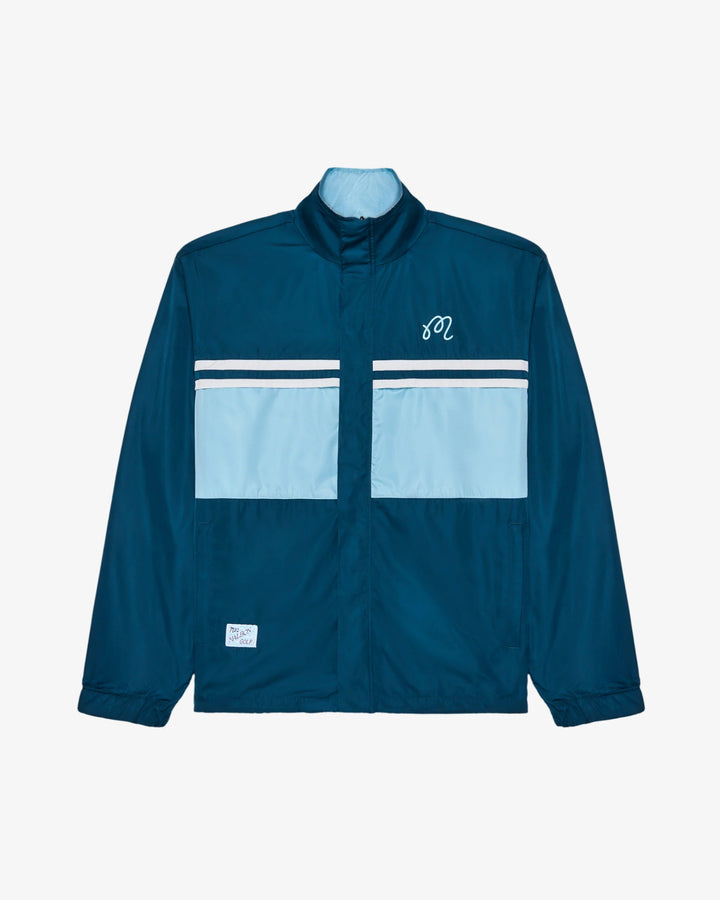 Malbon - COSTANZO WINDBREAKER - OCEAN - Kalifornia Jean Bar