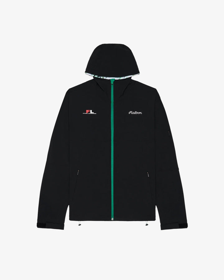 Malbon - Futura Shell Jacket in Black - Kalifornia Jean Bar