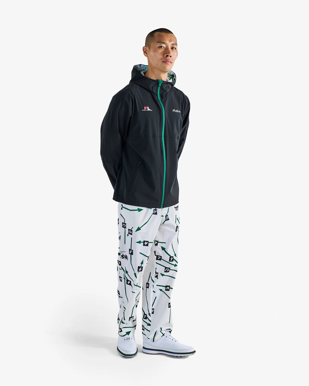 Malbon - Futura Shell Jacket in Black - Kalifornia Jean Bar