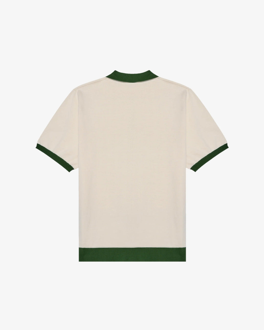 Malbon - GABBIANO KNIT BUTTON UP - IVORY - Kalifornia Jean Bar