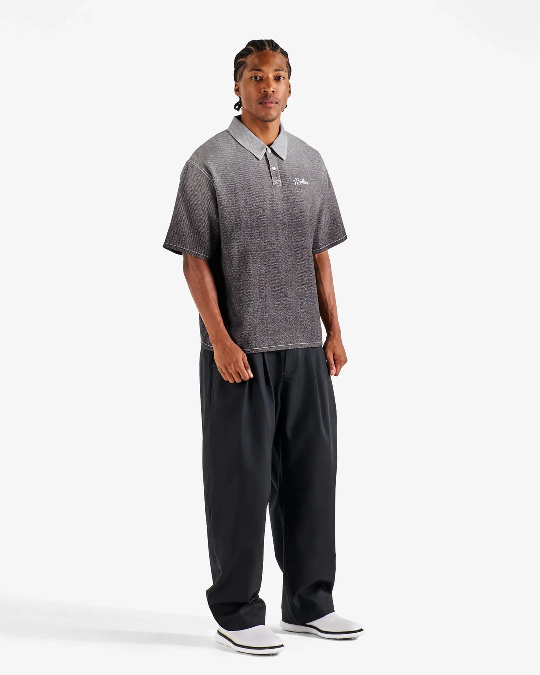 Malbon - Ironfade Polo Black - Kalifornia Jean Bar