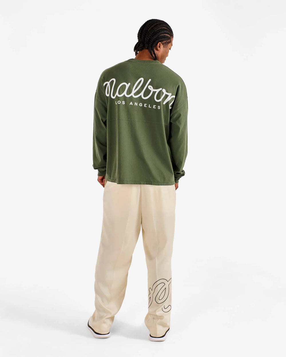 Malbon - La Perla Pant in Cream - Kalifornia Jean Bar