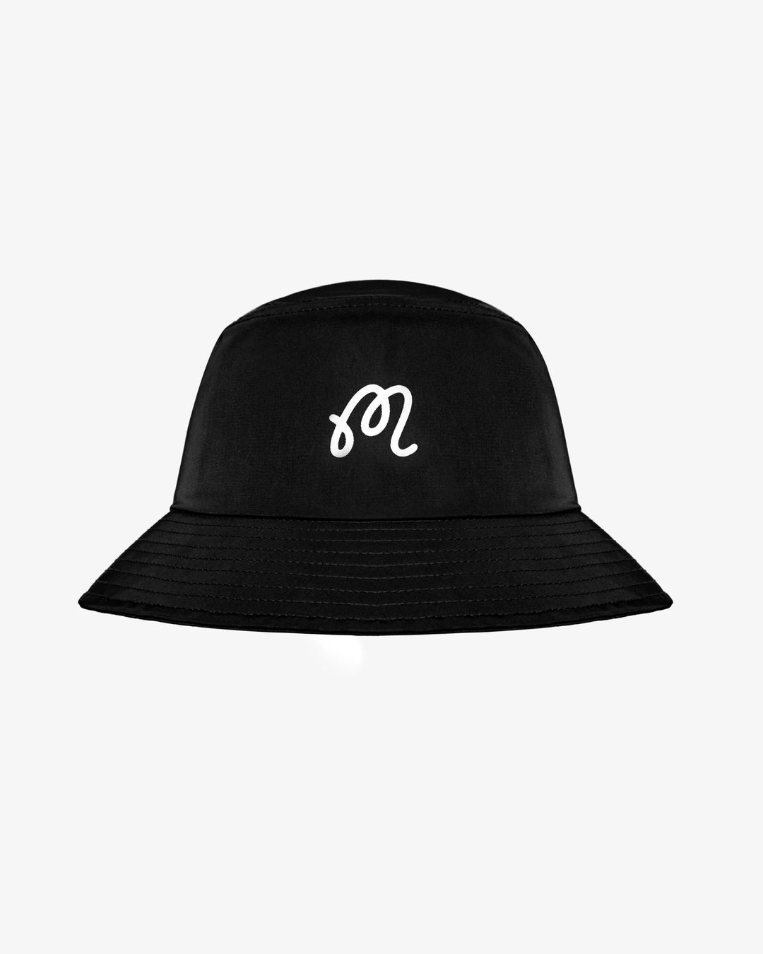 Malbon - MENTON NYLON BUCKET HAT BLACK - Kalifornia Jean Bar