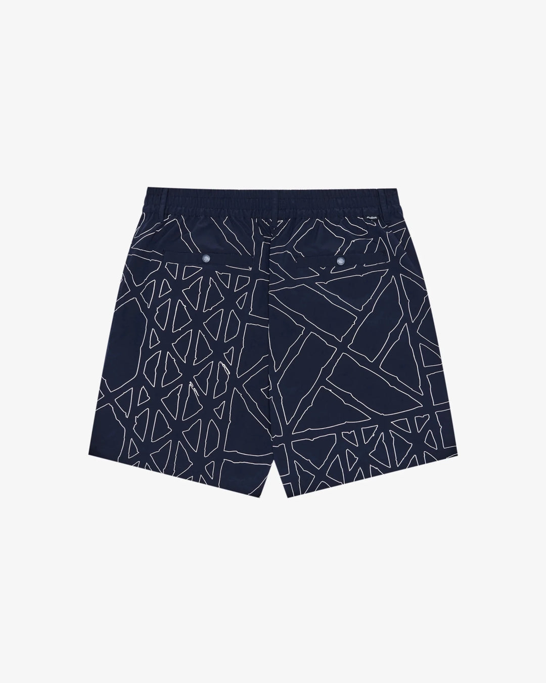 Malbon - Mesh Basket Pocket Shorts in Midnight - Kalifornia Jean Bar
