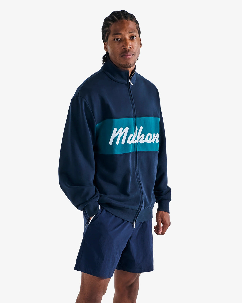 Malbon - Navy University Double Zip - Kalifornia Jean Bar