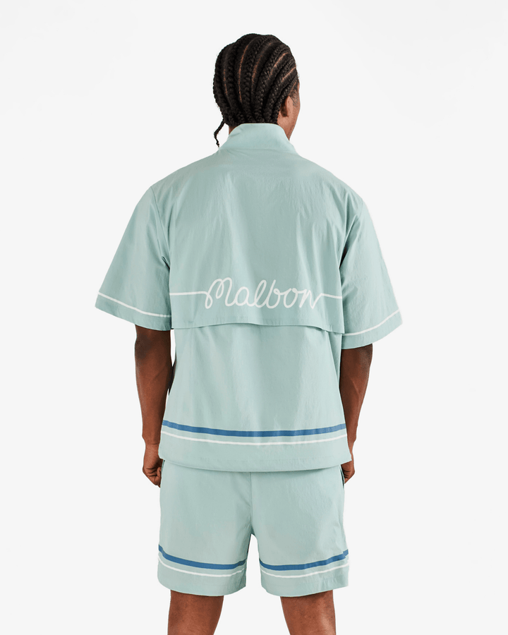 Malbon - Playa Windshirt In Surf Spray - Kalifornia Jean Bar