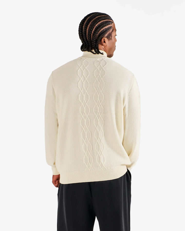 Malbon - Santoro Sweater in Cream - Kalifornia Jean Bar