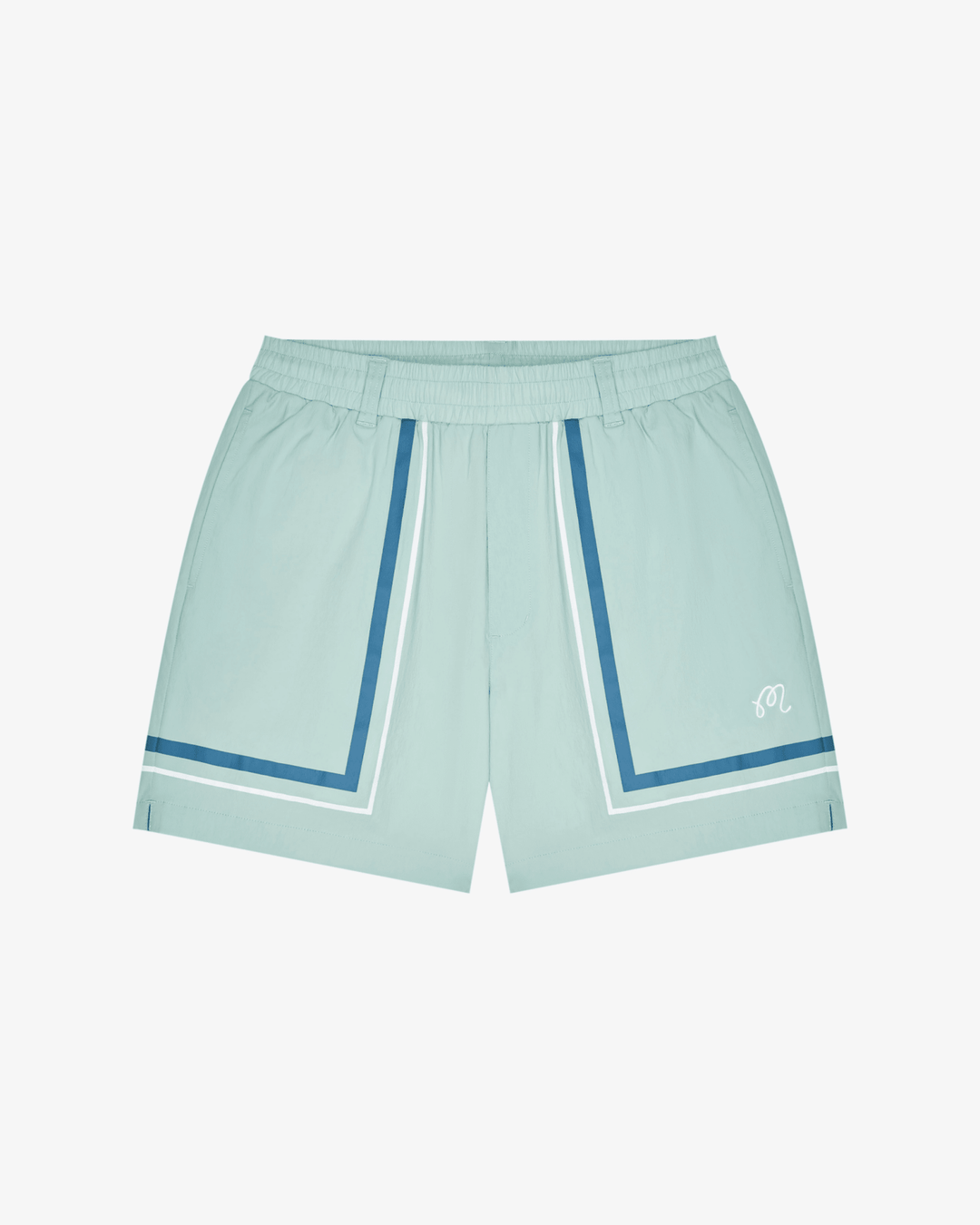 Malbon - Scooter Playa Short In Surf Spray - Kalifornia Jean Bar