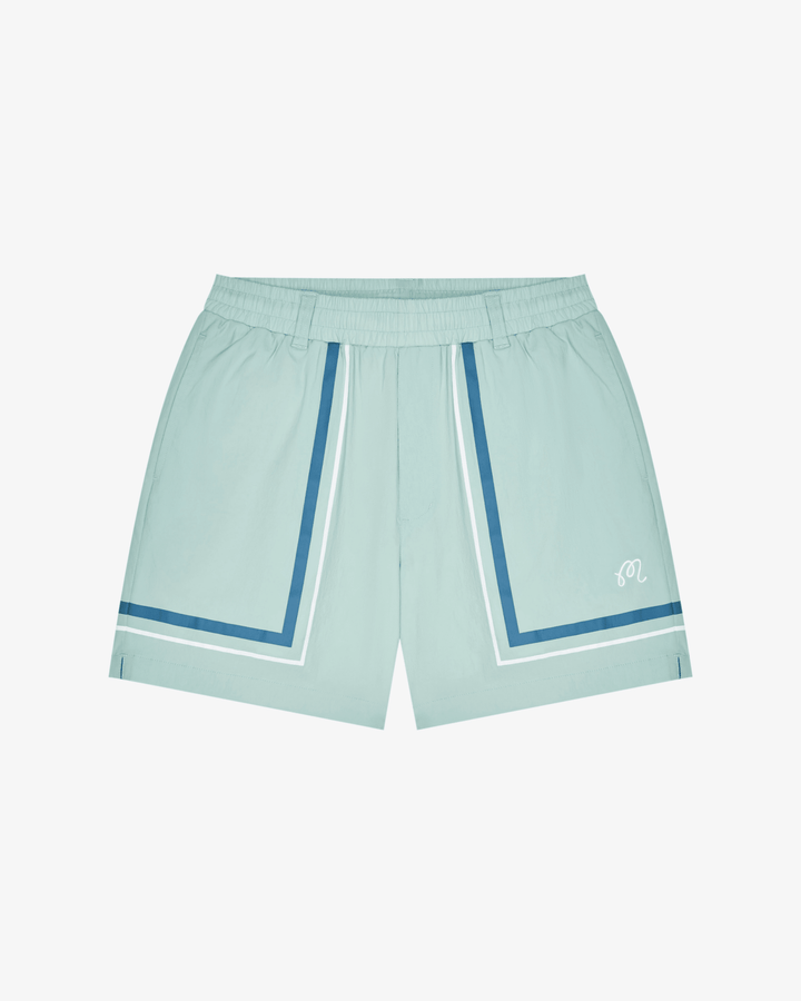 Malbon - Scooter Playa Short In Surf Spray - Kalifornia Jean Bar