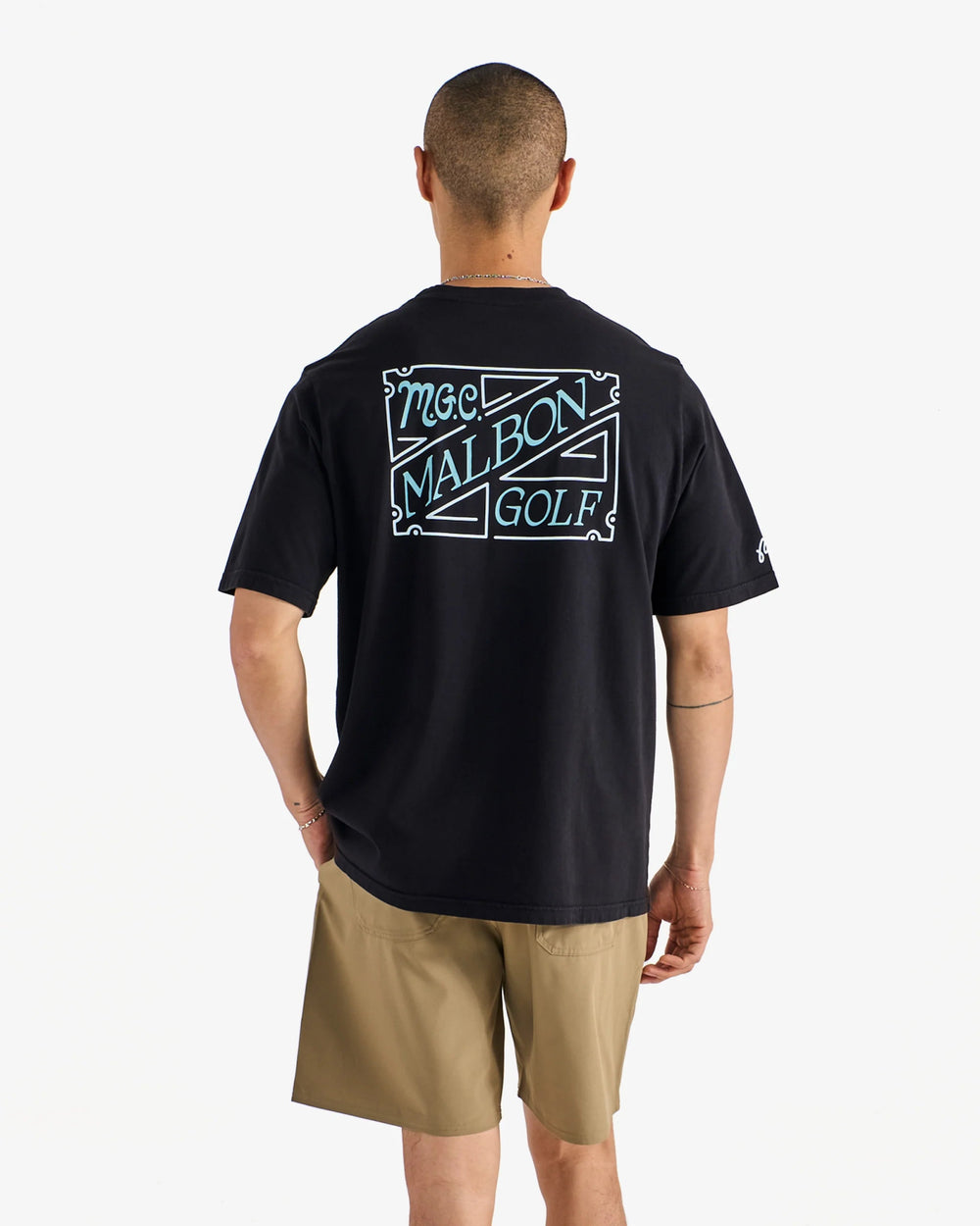 Malbon - VILLA TEE - BLACK - Kalifornia Jean Bar