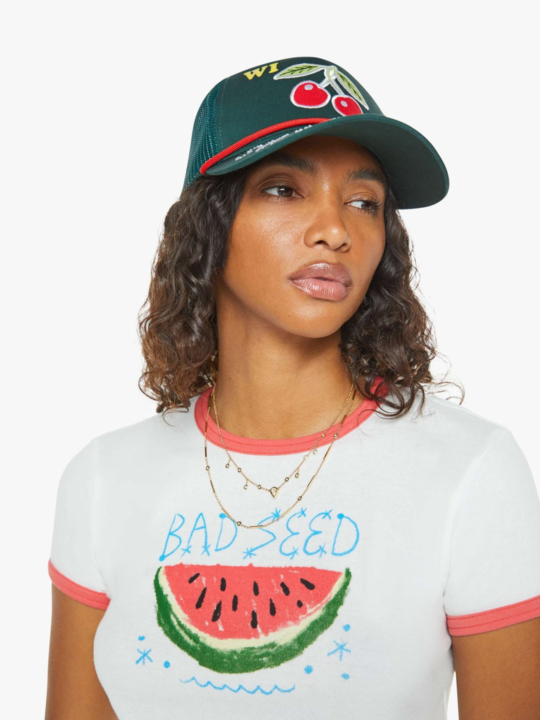 Mother - 10 - 4 Wild Cherries Hat - Kalifornia Jean Bar