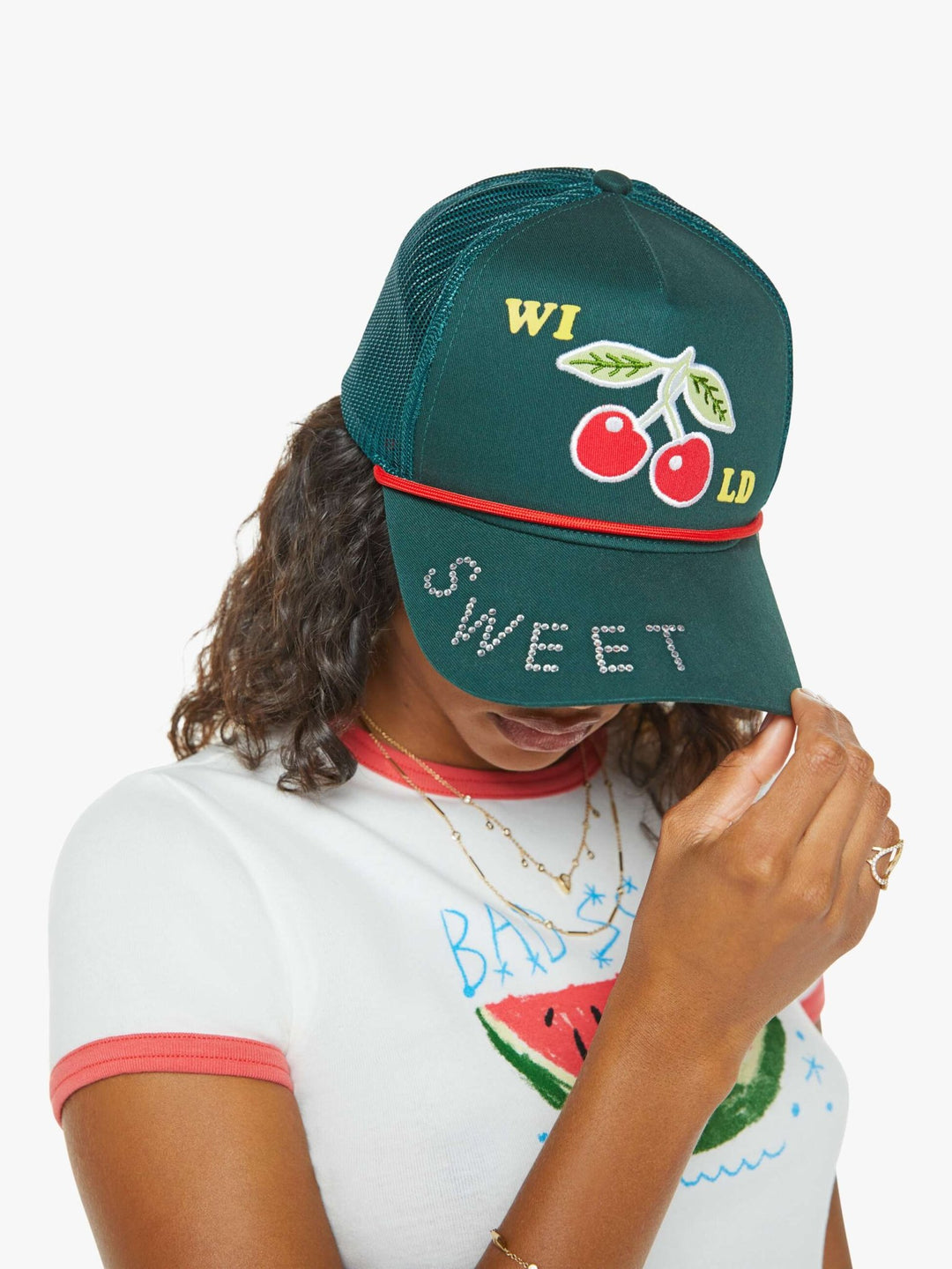Mother - 10 - 4 Wild Cherries Hat - Kalifornia Jean Bar