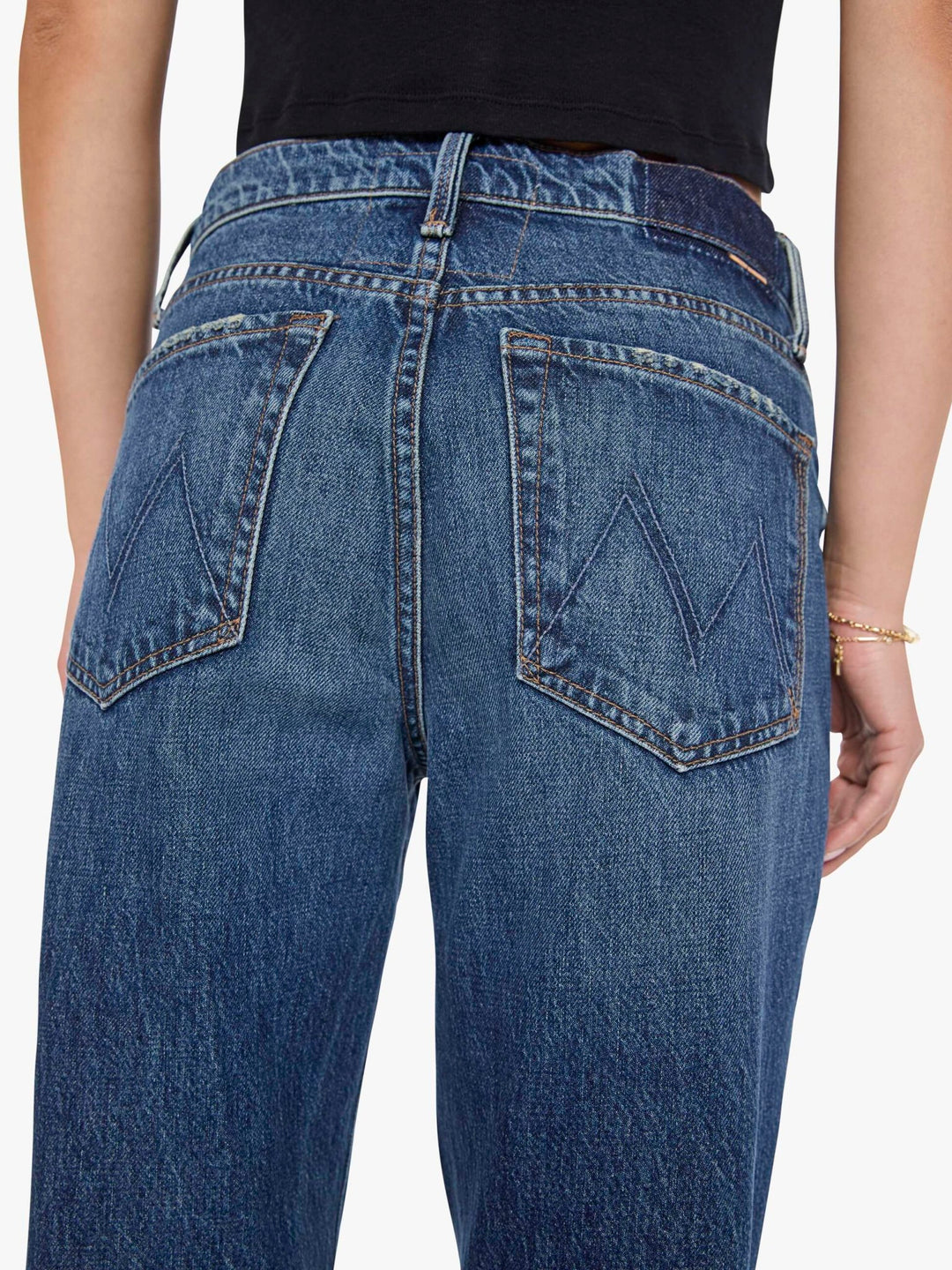 Mother - Dodger Zip Heel in 8 Track - Kalifornia Jean Bar