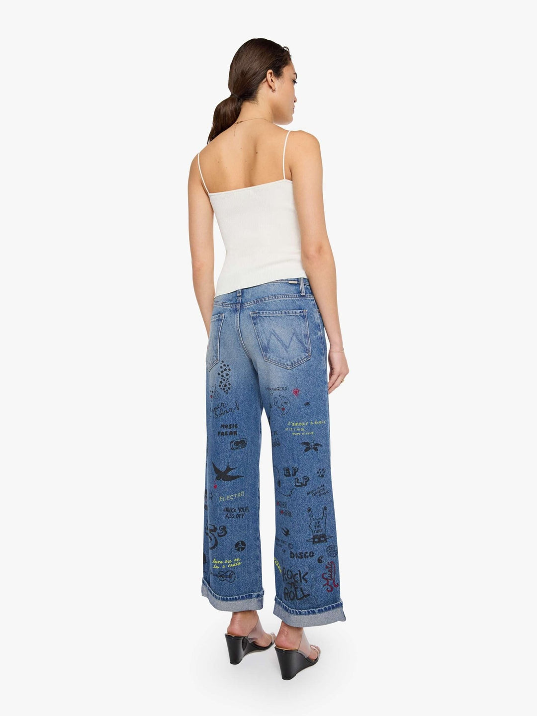 Mother - Smoothie Flood Cuff in Tootsie - Kalifornia Jean Bar
