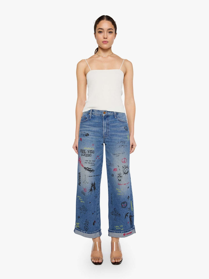 Mother - Smoothie Flood Cuff in Tootsie - Kalifornia Jean Bar
