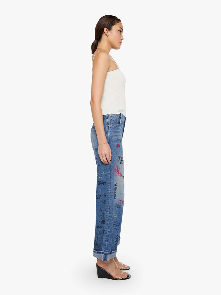 Mother - Smoothie Flood Cuff in Tootsie - Kalifornia Jean Bar