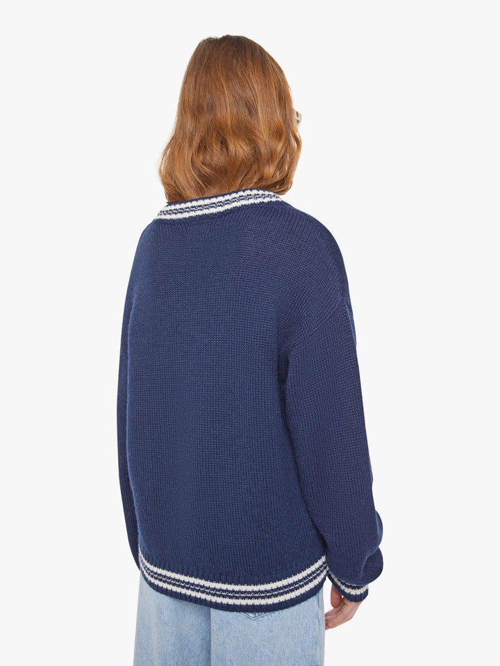 Mother - Stoned Birds Oversized Jumper - Kalifornia Jean Bar