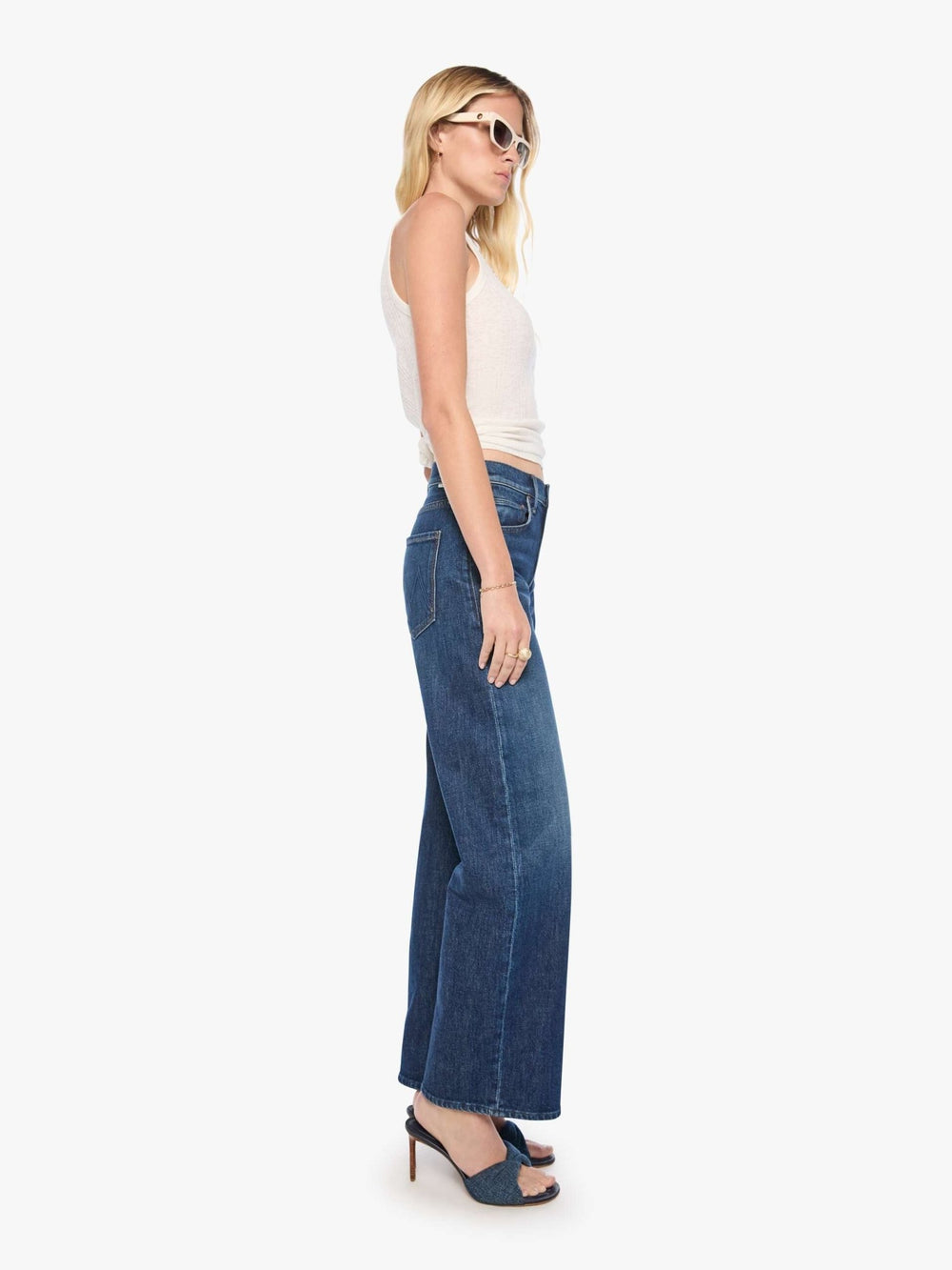 Mother - The Mid Rise Lasso Sneak That Belongs In A Museum - Kalifornia Jean Bar