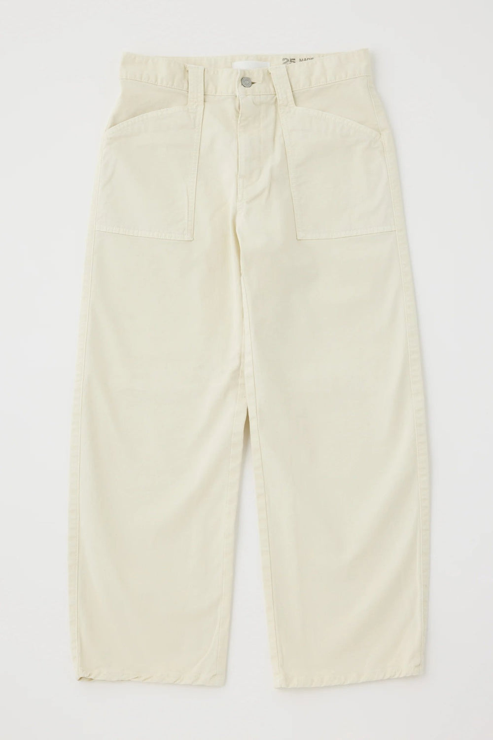 Moussy - Gusset Cargo Pomonok Pant in Ivory - Kalifornia Jean Bar