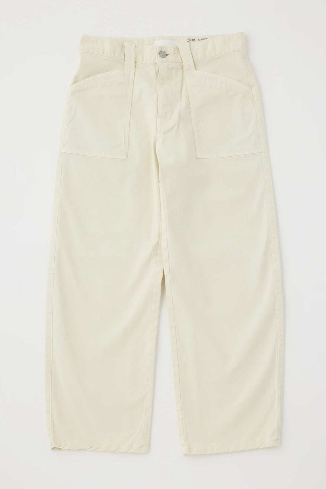 Moussy - Gusset Cargo Pomonok Pant in Ivory - Kalifornia Jean Bar