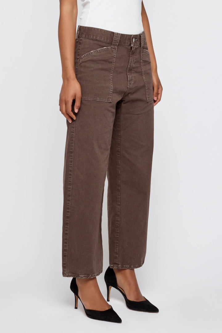 Moussy - Gusset Pomonok Cargo Pant in Brown - Kalifornia Jean Bar