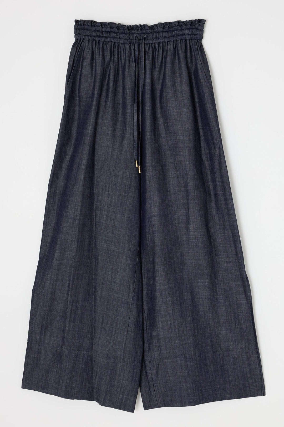 Moussy - High Waist Wide Denim in Blue - Kalifornia Jean Bar