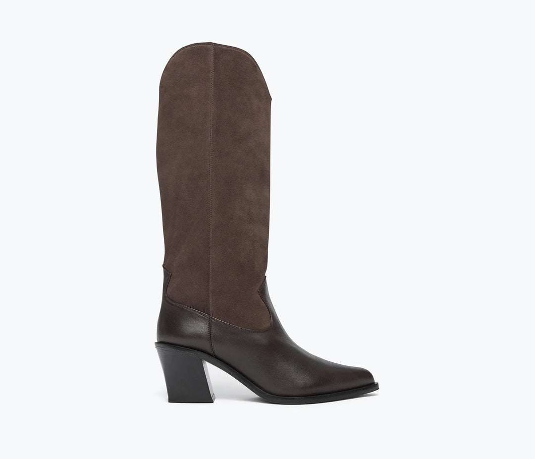 Freda Salvador - Limited Edition Nancie Western Boot Sable Suede