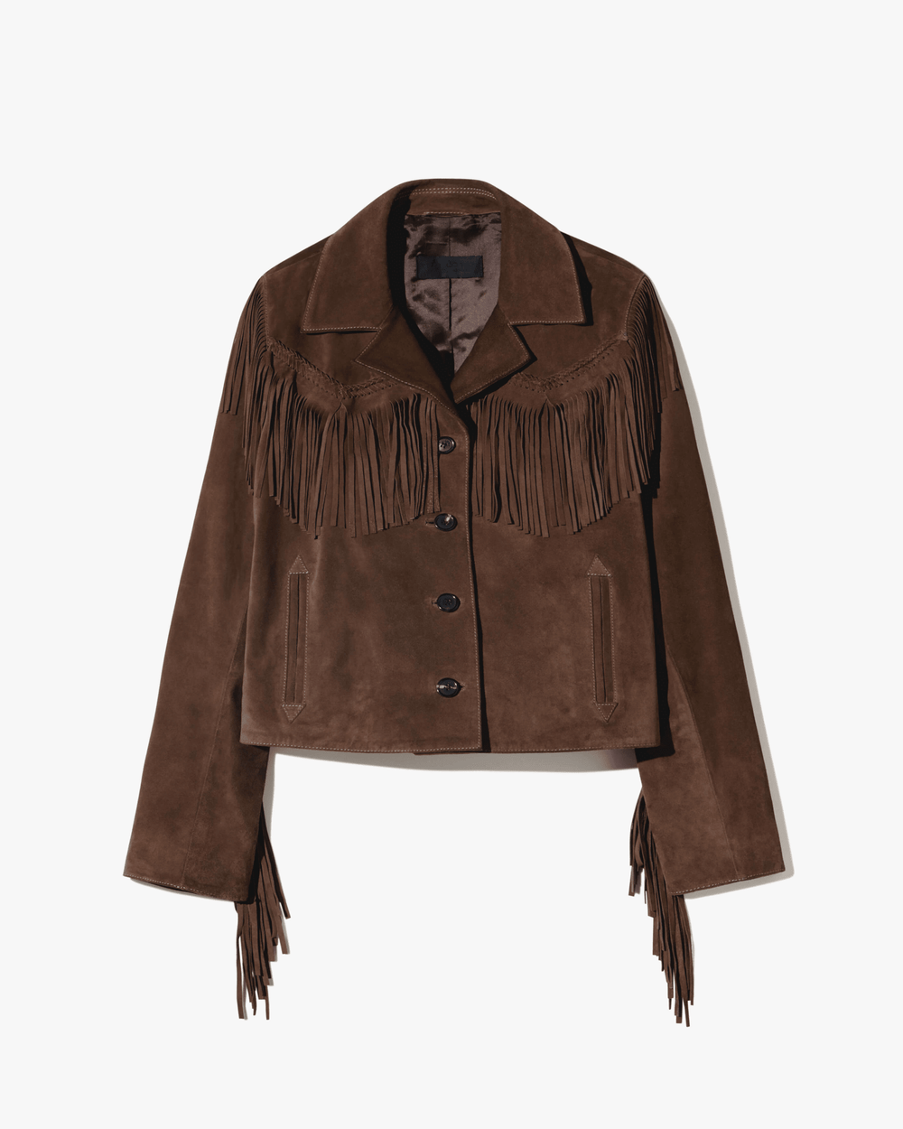 Nili Lotan - Eloi Suede Jacket Hazelnut - Kalifornia Jean Bar