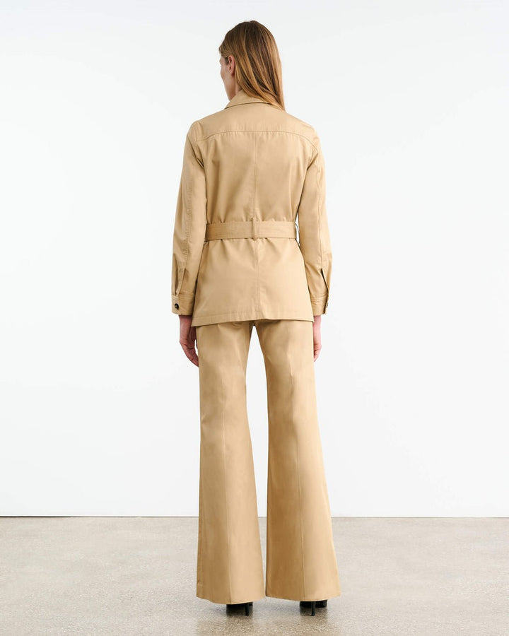 Nili Lotan - Mila Jacket in Desert Khaki - Kalifornia Jean Bar