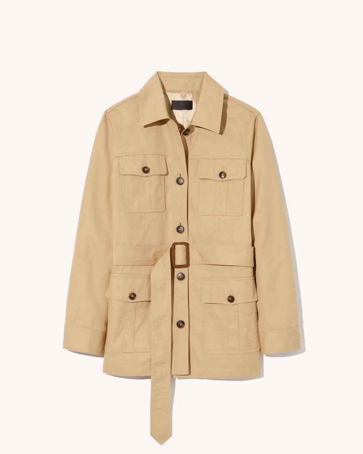 Nili Lotan - Mila Jacket in Desert Khaki - Kalifornia Jean Bar