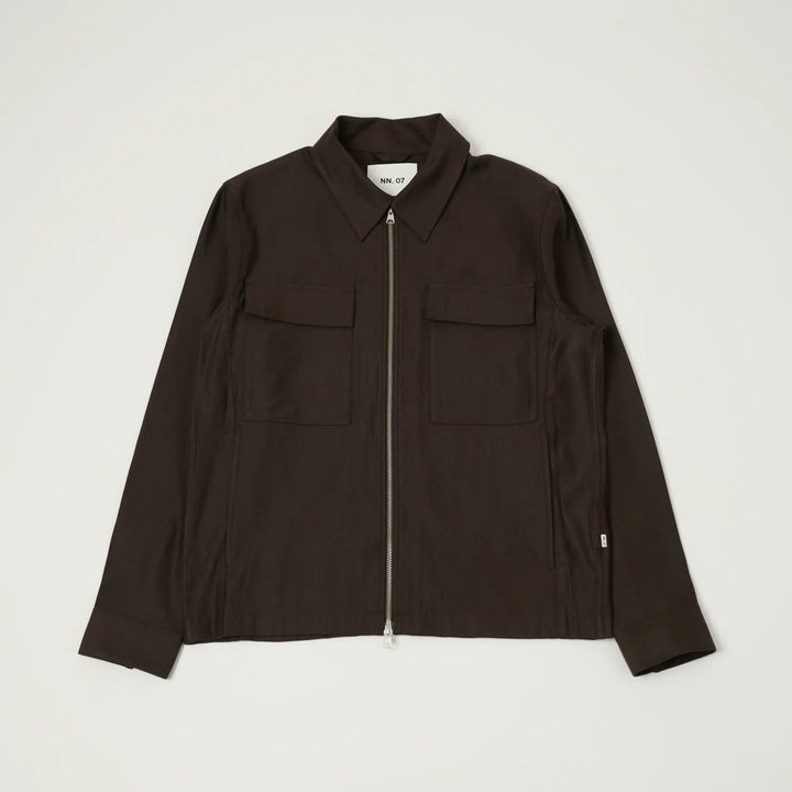 NN. 07 - Alban Tech Sports Jacket Deep Truffle - Kalifornia Jean Bar