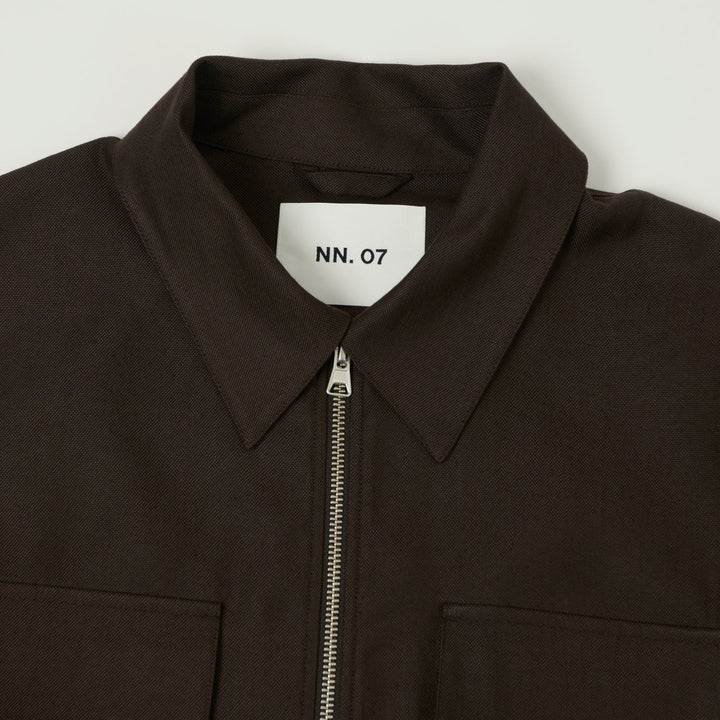 NN. 07 - Alban Tech Sports Jacket Deep Truffle - Kalifornia Jean Bar