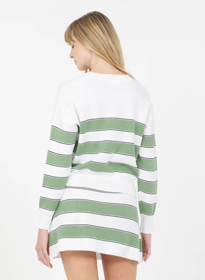 One Grey Day - Warwick Pullover in Matcha - Kalifornia Jean Bar